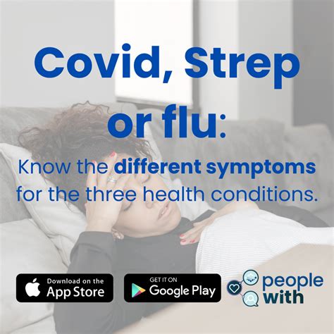 Peoplewith News Covid Strep Or Flu The Different Symptoms For The