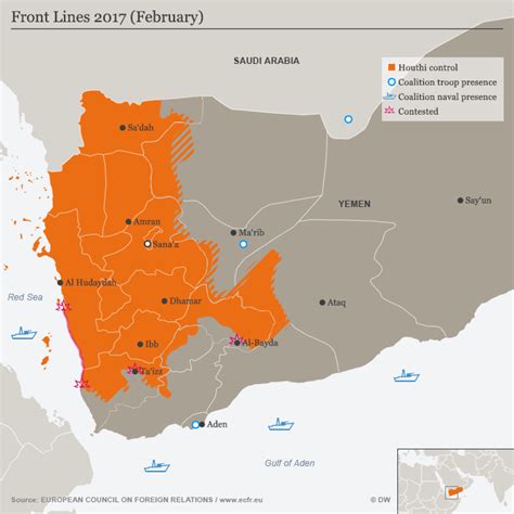 Yemen Map Of Control ~ News