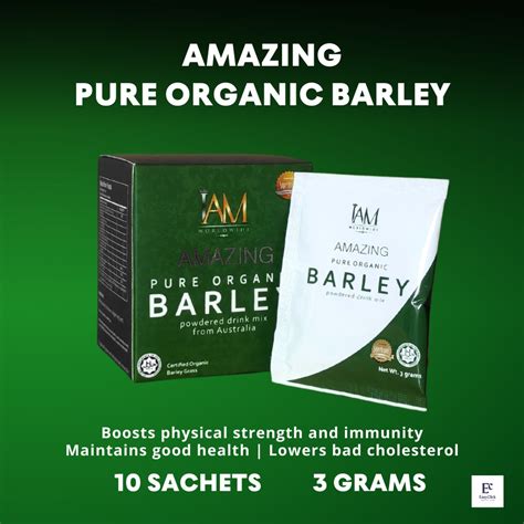 Original Amazing Barley Amazing Pure Organic Barley Powdered Drink By