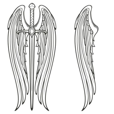 Best Archangel With Sword Illustrations Royalty Free Vector Graphics