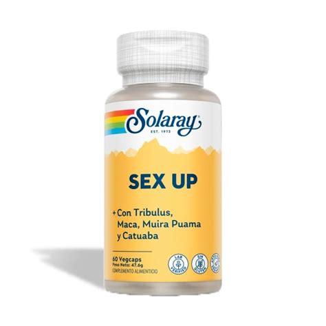Sex Up Solaray 60 Cápsulas Libido Herbolario Ágave