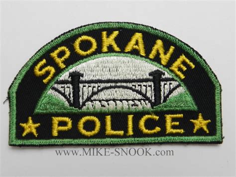 Mike Snooks Police Patch Collection State Of Washington