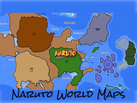 Naruto Worldmap By Subham Saha On Dribbble