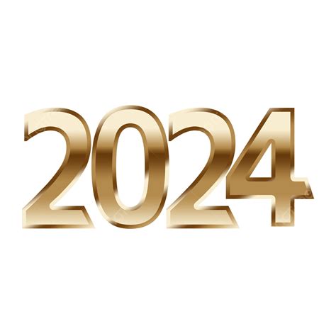 2024 Golden Png Vector Psd And Clipart With Transparent Background