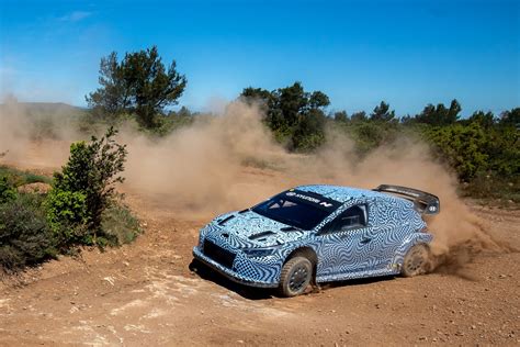 Hyundai Starts Testing Its I20 N Based Hybrid Wrc Car For The 2022