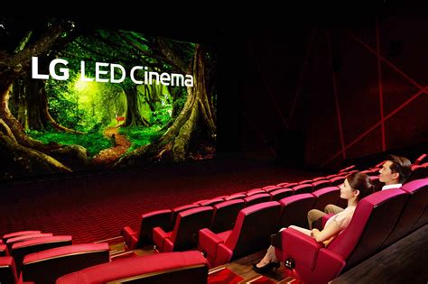 A Theater For The Future Led Cinema Display And Dolby Atmos