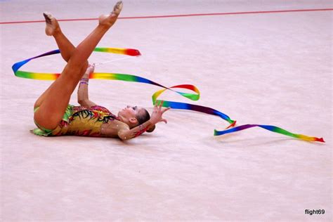 Daria Kondakova Rus Rhythmic Gymnastics Gymnastics Pool Float