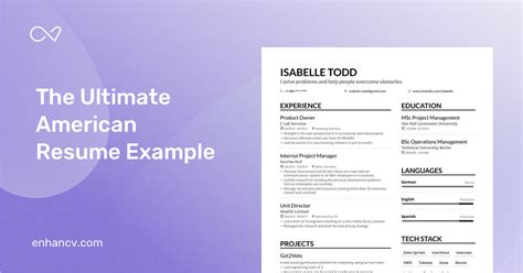 5 Us Resume Examples And Guide For 2023