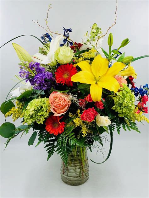 Colorful Bouquet In Fairfax Va Fresh Flowers Florist
