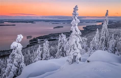 🇫🇮 Snowy Dawn Finland By Asko Kuittinen ️🌅 Jun 29 2021 National