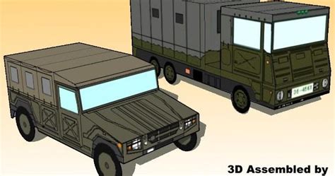 Papermau Easy To Build Military Vehicles Paper Models By Sakamoto Sanda