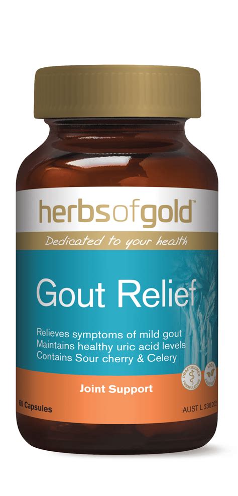 Herbs Of Gold Gout Relief 60 Tablets Chemist Outlet