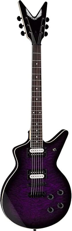 Dean Cadillac X Electric Guitar Floyd Rose Trans Purple Reverb
