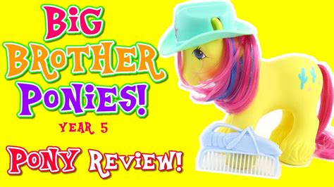 Big Brother Ponies My Little Pony Review Youtube
