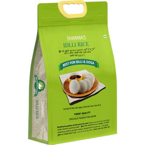 Sharmas Idli Rice 5kg Superior Indian Foods Indojin