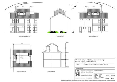 Aanvraag Nokverhoging Huis Zolder