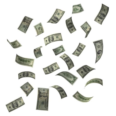 Flying Dollars Png Hd Png Mart