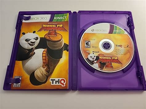 Kung Fu Panda 2 Xbox 360 Kinect 2011 With Manual Cib X Box E10 1 Player