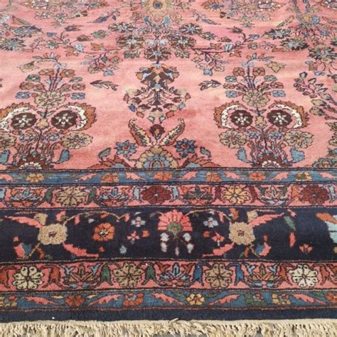 15199 sarouk mehraban oversized antique rug 21 x 13 ft 645 x 390 cm pink rose blue green