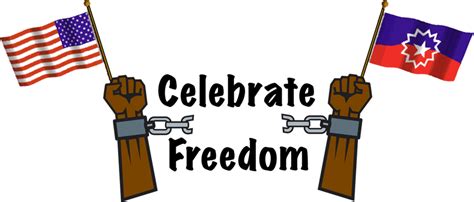 I made an edit for today's special day. Freedom clipart emancipation proclamation, Freedom ...