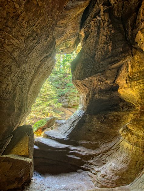 What To Photograph When The Waterfalls Arent Flowing At Hocking Hills