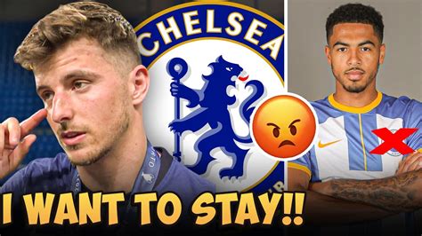 Chelsea Reject Bid For Levi Colwill Mason Mount Wants To Stay Man United Hijack Kovacic Youtube