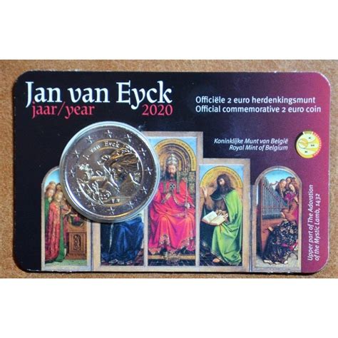 Eurocoin Eurocoins 2 Euro Belgium 2020 Jan Van Eyck Bu Dutch S