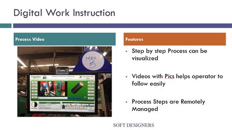 Digital Work Instructions In Manufacturing Soft Designers