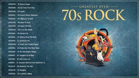 Top 50 Greatest Rock Songs 70s Best Classic Rock Songs 70s Rock