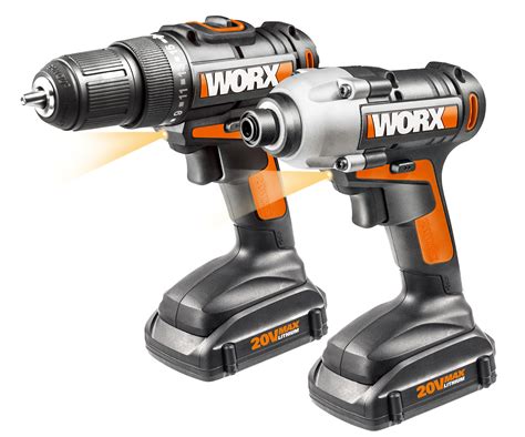 New Worx 20 Volt Drilldriver And Impact Driver Combo Kit Expands Diy