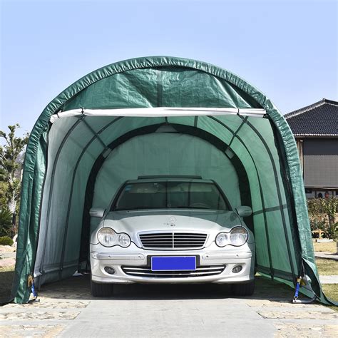 Wonline Carport Auto Shelter 10x15x8ft Portable Outdoor Car Garage
