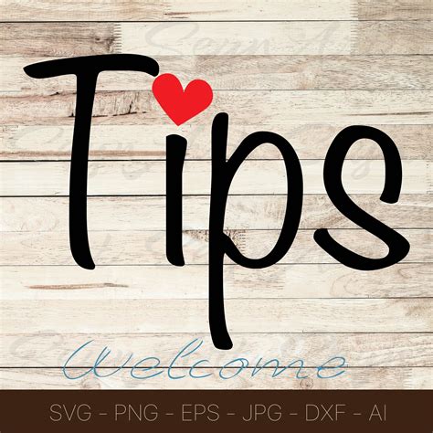 Tips Svg Png Digital Download Svg Ai Dxf Eps Png And Etsy Finland