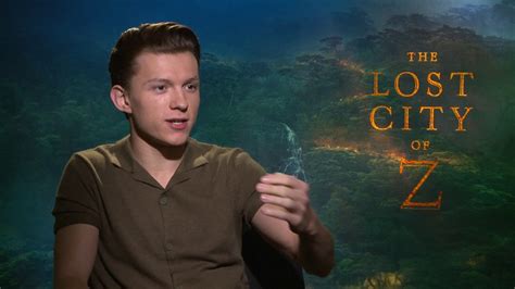 Tom Holland Talks Spider Man Infinity War And The Lost City Of Z Youtube