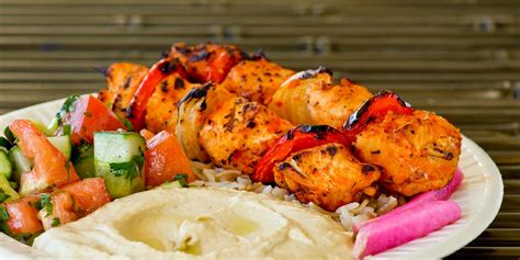 Chicken Kabob W Rice Combo Woody S Oasis Restaurant East Lansing Michigan Woody’s Oasis