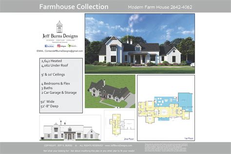 Modern Farm House 2642 4062 Magnolia State Construction