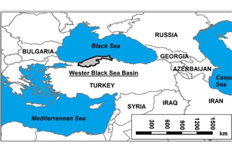 Location Of Western Black Sea Basin In Turkey Download Scientific Diagram