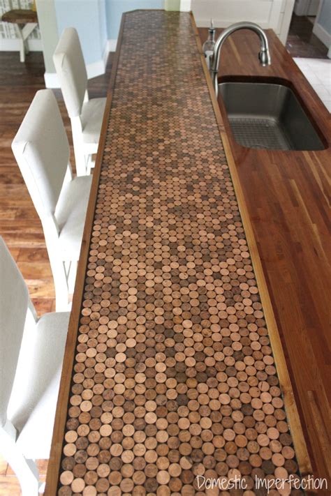All topics art bar coin bar coin bar top coins decor epoxy resin worktop epoxy resin worktops handmade interior design penny bar pinterest resin resin art resin art coffee tables resin art furniture. Remodelaholic | More DIY Countertop Reviews