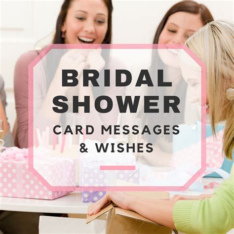 Bridal Shower Card Message Examples Best Design Idea