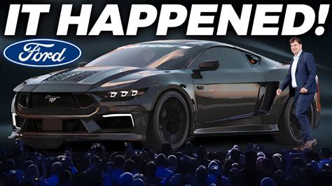 Ford Ceo Reveals Insane New Electric Ford Mustang Shocks The Entire Car Industry Youtube