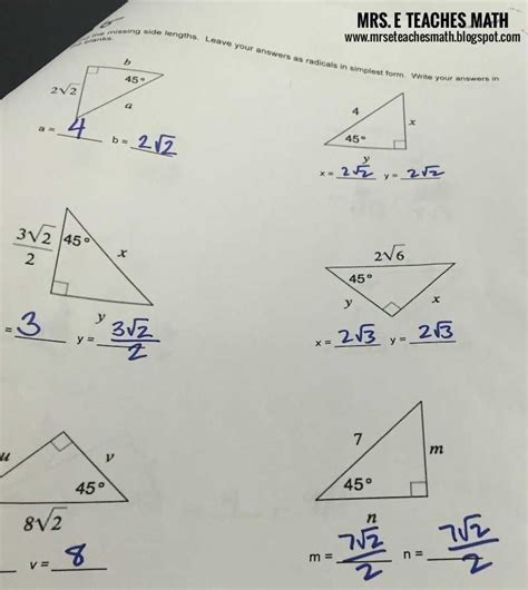Many problems involve right triangles. Worksheet Trigonometric Ratios Sohcahtoa Answer Key