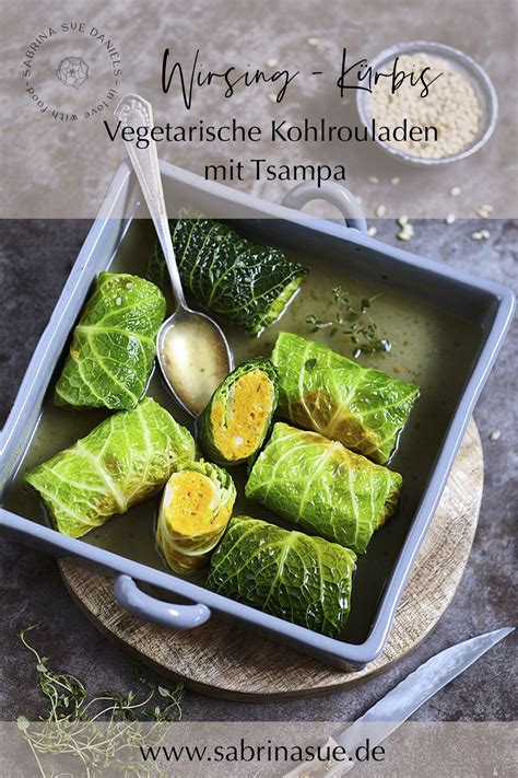 Wirsing Kürbis Päckchen mit Tsampa | Recipe | Vegetarian ...