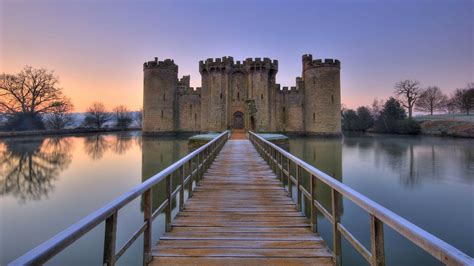 Man Made Bodiam Castle Hd Wallpaper