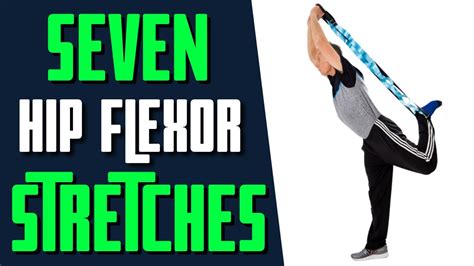 7 Best Hip Flexor Stretches To Decrease Pain And For People Who Sit All Day Youtube