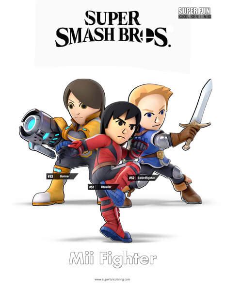 Super smash bros ultimate | ssbu. Super Smash Brothers Coloring Pages - Super Fun Coloring