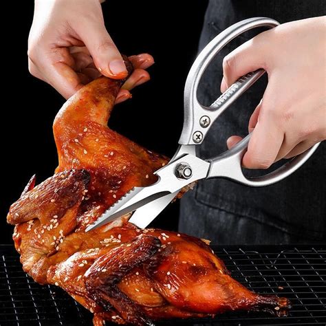 Xituo Kitchen Scissors Stainless Steel Household Food Strong Chicken