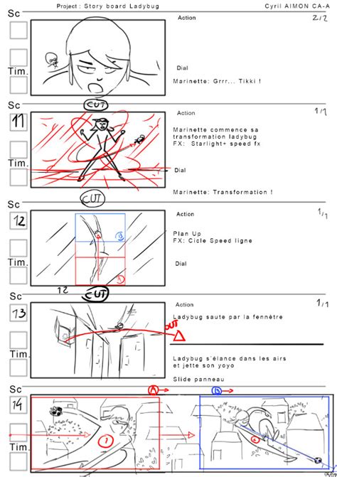 Artstation Storyboard Miraculous