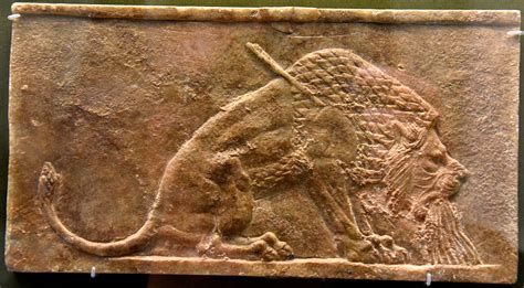 Assyrian Dying Lion Illustration World History Encyclopedia