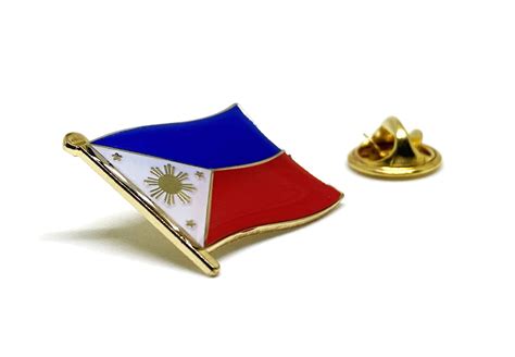 Buy Philippine Flag Lapel Pin Philippines Filipino Flag Brooch Online At Desertcart Sri Lanka