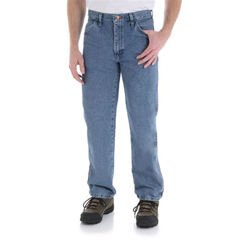 Rustler Mens Regular Fit Straight Leg Jeans