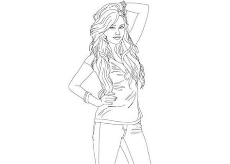 Desenhos De Hannah Montana 10 Para Colorir E Imprimir ColorirOnline